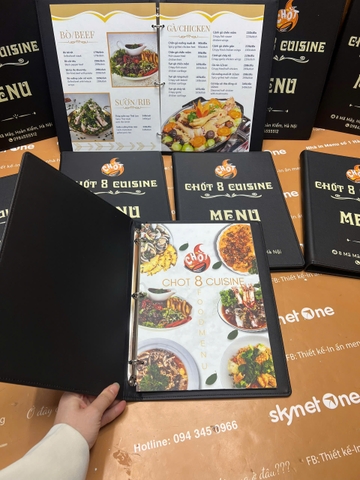 menu nhà hàng