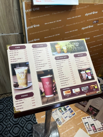 menu cafe