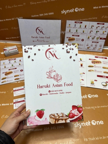 menu nhà hàng