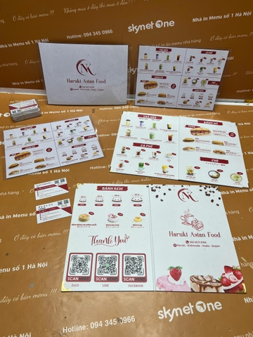 menu nhà hàng
