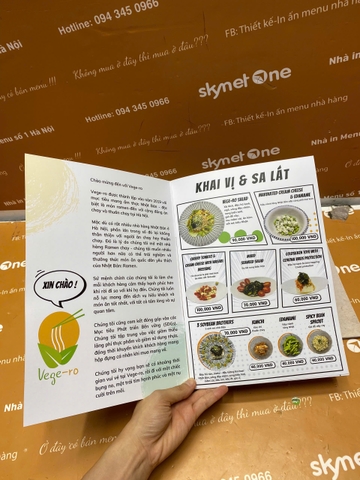 menu nhà hàng