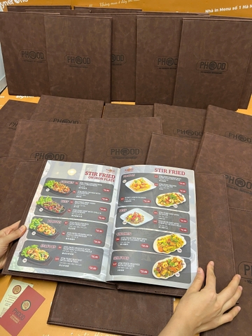 menu nhà hàng