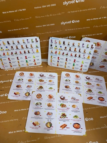 Menu cầm tay + blackit _ Thiết kế cho những trải nghiệm đáng nhớ_ Phở Tùng