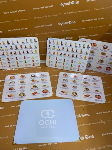 Menu cầm tay + blackit _ Thiết kế cho những trải nghiệm đáng nhớ_ Phở Tùng