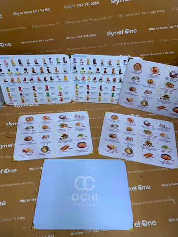 Menu cầm tay + blackit _ Thiết kế cho những trải nghiệm đáng nhớ_ Phở Tùng