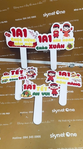 Hastag + đề can câu đối đỏ chúc tết _ Thiết kế đậm bản sắc dân tộc _ Tiệm Trà Cổ