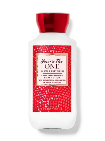 SỮA DƯỠNG THỂ 24 HOURS BATH & BODY WORKS YOU'RE THE ONE CHIẾT XUẤT SHEA BUTTER + COCONUT OIL 236ML