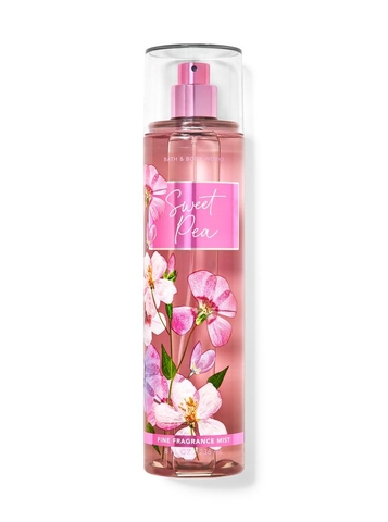 NƯỚC XỊT THƠM TOÀN THÂN BATH & BODY WORKS SWEET PEA BODY MIST 236ML