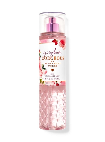 NƯỚC XỊT THƠM TOÀN THÂN BATH & BODY WORKS GINGHAM GORGEOUS BODY MIST 236ML