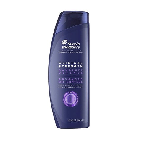 DẦU GỘI ĐẦU NAM TRỊ GÀU HEAD & SHOULDERS CLINICAL STRENGTH DANDRUFF DEFENSE OIL CONTROL 400ML