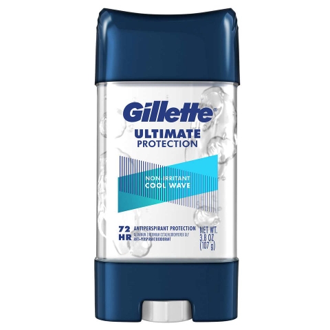 LĂN KHỬ MÙI NAM GILLETTE ULTIMATE PROTECTION COOL WAVE 107G