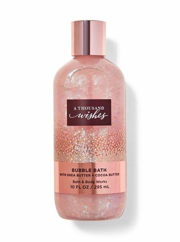 GEL TẮM TẠO BỌT BATH & BODY WORKS A THOUSAND WISHES CHIẾT XUẤT SHEA BUTTER + COCOA BUTTER 295ML