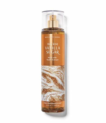 NƯỚC XỊT THƠM TOÀN THÂN BATH & BODY WORKS WARM VANILLA BODY MIST 236ML