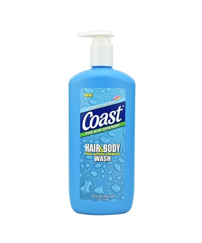 DẦU TẮM GỘI NAM COAST CLASSIC SCENT HAIR & BODY WASH 946ML