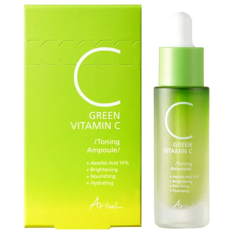 Tinh Chất Dưỡng Sáng Da Ariul Green Vitamin C Toning Ampoule 15ml