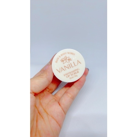 TẨY TẾ BÀO CHẾT CỦA MÔI BATH & BODY WORK VANILLA 15G