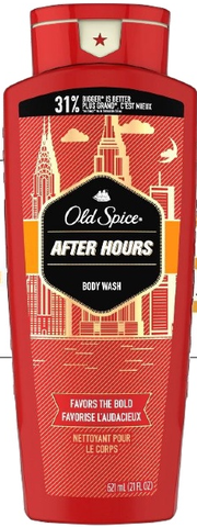 GEL TẮM NAM OLD SPICE SWAGGER AFTER HOURS 621ML