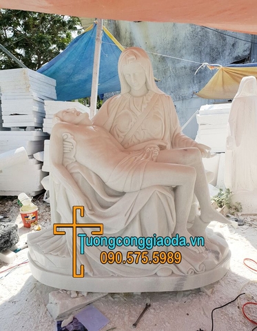 Mẫu Tượng Đức Mẹ Sầu Bi Bằng Đá Đẹp Nhất Lâm Đồng