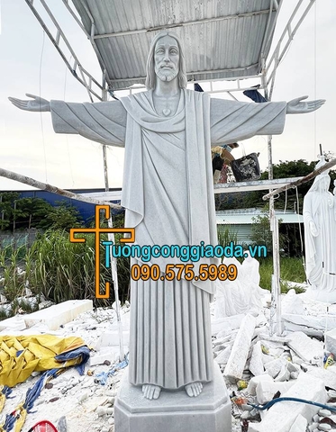 Tượng Chúa Kitô Vua Mẫu Brazil Đá Non Nước Đẹp