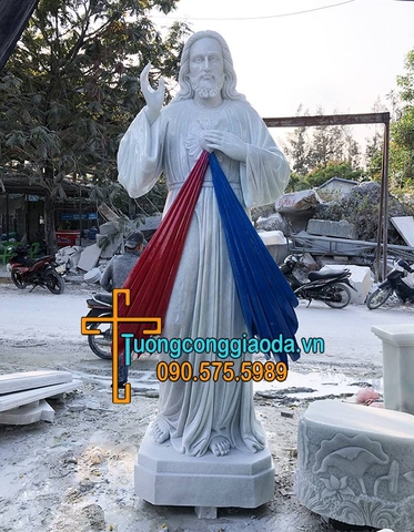 Tượng Chúa Thương Xót Đẹp Đá Mỹ Nghệ Song Toàn
