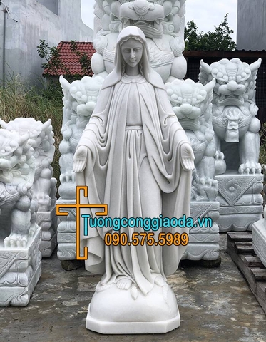 Tượng Đức Mẹ Ban Ơn Đẹp Đá Mỹ Nghệ Song Toàn