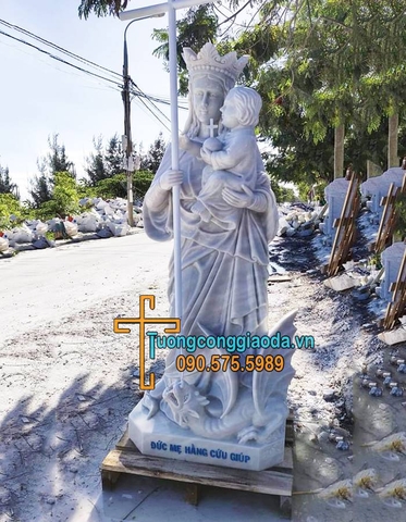 Tượng Đức Mẹ Hằng Cứu Giúp Đá Non Nước Đẹp