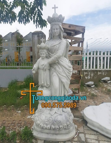 Tượng Đức Mẹ Hằng Cứu Đá Đẹp Nhất Hiện Nay