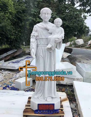 Tượng Thánh Antôn Bằng Đá Đẹp Nhất Tại Nam Định