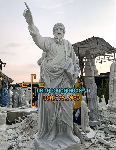 Tượng Thánh Phêrô Đá Mỹ Nghệ Song Toàn