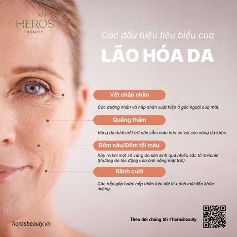 Các nguyên nhân chính gây nên lão hóa da