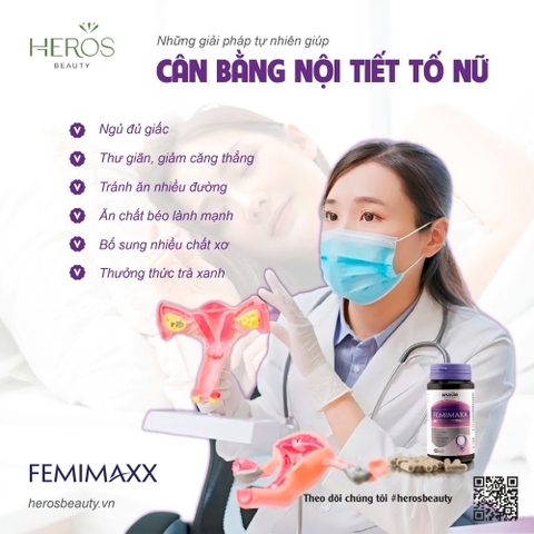 Những giải pháp tự nhiên giúp cân bằng nội tiết tố nữ