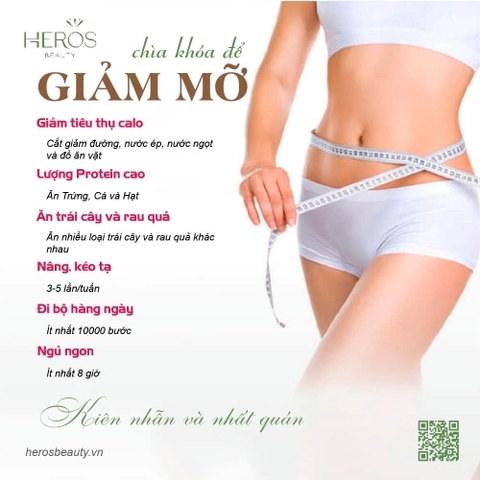 CHÌA KHÓA ĐỂ GIẢM MỠ NHANH CHÓNG VÀ HIỆU QUẢ LÂU DÀI