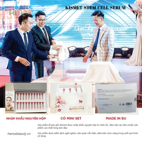 Vì sao nên chọn mua Kismet stem cell serum tại Heros Beauty?