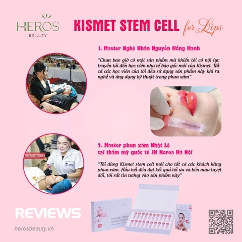CÁC MASTER NÓI GÌ VỀ KISMET STEM CELL