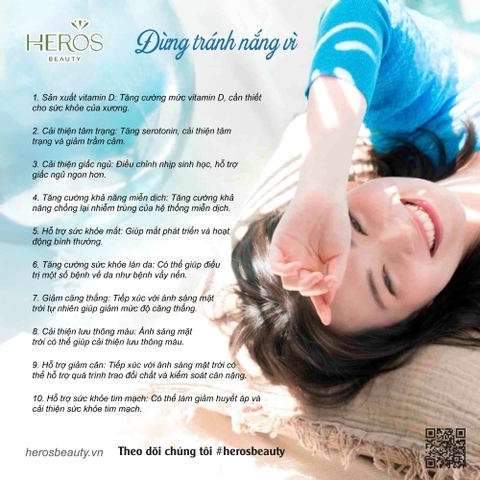 Những lợi ích tuyệt vời của ánh nắng đối với sức khỏe và sắc đẹp