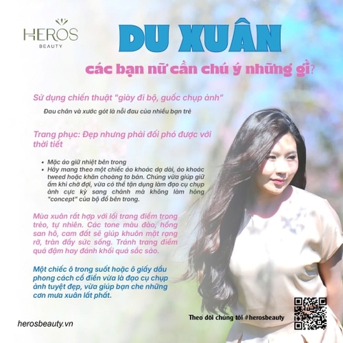 Cần chú ý những gì khi đi du xuân chụp ảnh? 