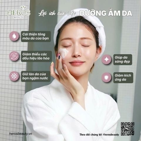 Những lợi ích của việc duy trì dưỡng ẩm