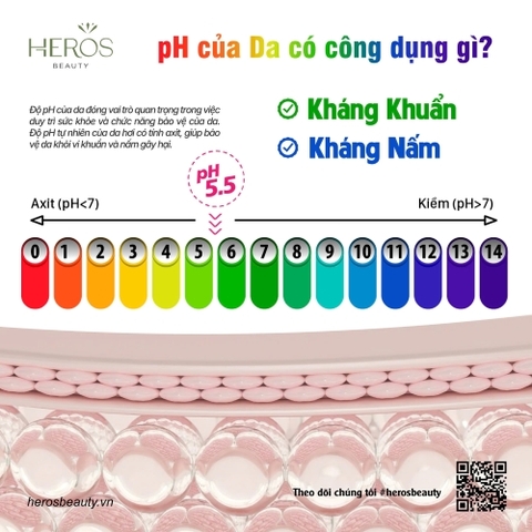 pH của da có công dụng gì?