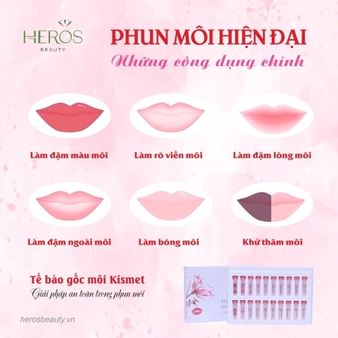 Công dụng chính của phun môi hiện đại