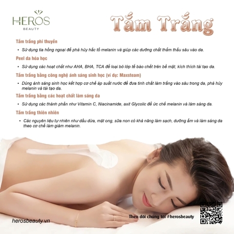 5 Phương pháp tắm trắng làm sáng da, đều màu và mịn màng hơn