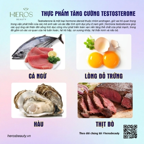 4 Loại thực phẩm tăng cường Testosterone hiệu quả