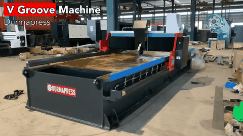 Máy bào rãnh V dạng nằm