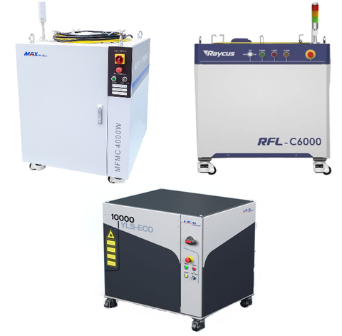 Nguồn cắt laser fiber IPG , Max , Raycus