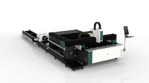 Máy cắt tấm-ống kết hợp bàn đơn