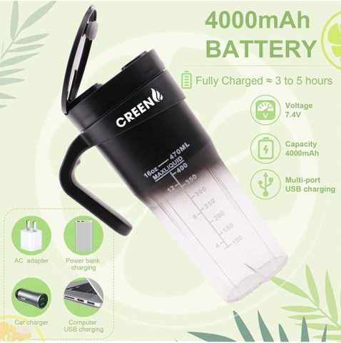 HƯỚNG DẪN SỬ DỤNG MÁY SINH TỐ CẦM TAY CR-150 PLUS