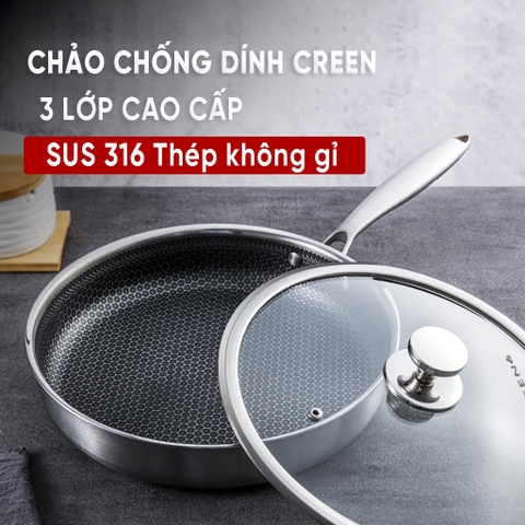 Cách sử dụng chảo chống dính tổ ong tốt, bền