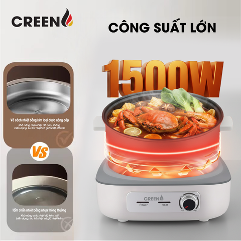 Nồi lẩu đa năng CREEN CR-HP05
