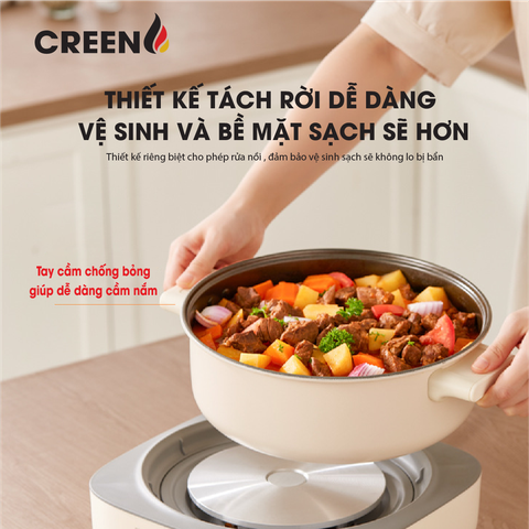 Nồi lẩu đa năng CREEN CR-HP05