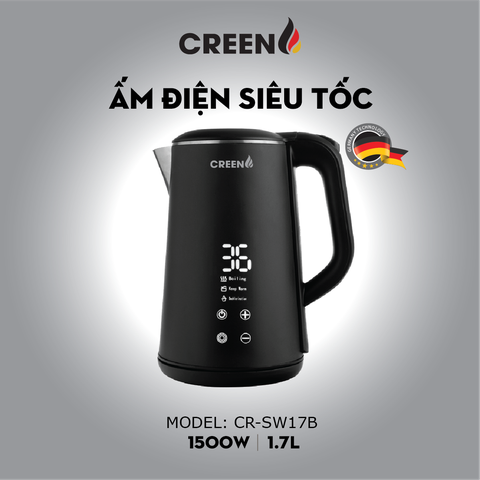 Ấm Điện Siêu Tốc Creen CR-SW17B