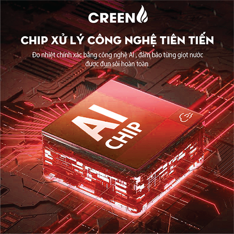Ấm Điện Siêu Tốc Creen CR-SW17B